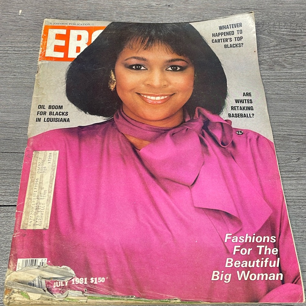 Vintage July 1981 Ebony Magazine